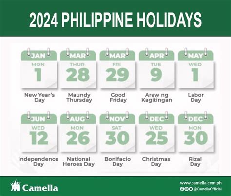LIST: April 2024 Holidays in the Philippines .